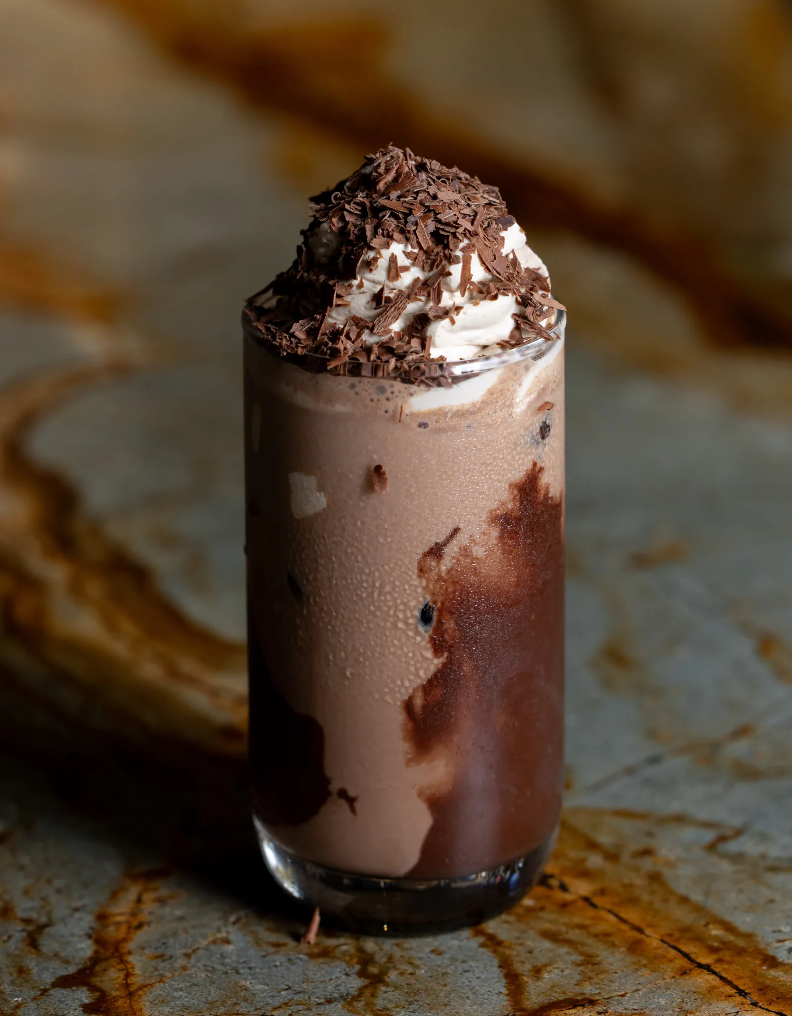 Andfoods whipped drink concept for food service beverages